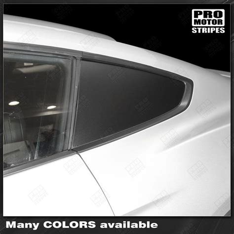 Ford Mustang 2015-2023 & 2005-2009 Side Rear Window Blackout Accent De ...