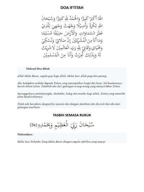 Penghulu Istighfar | PDF