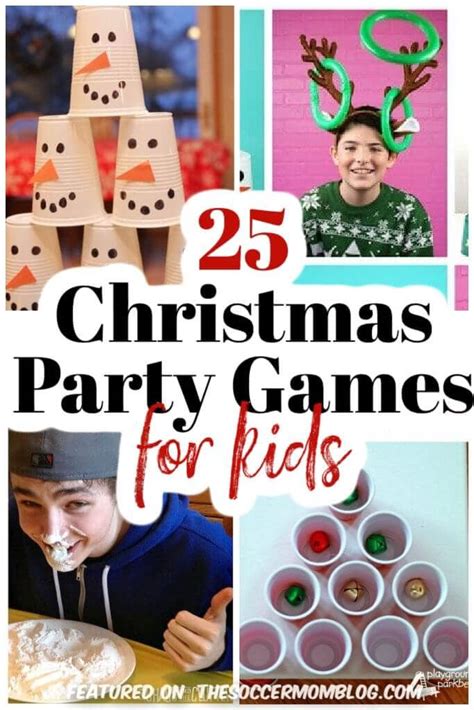 25 Kids Christmas Party Games for Kids - The Soccer Mom Blog