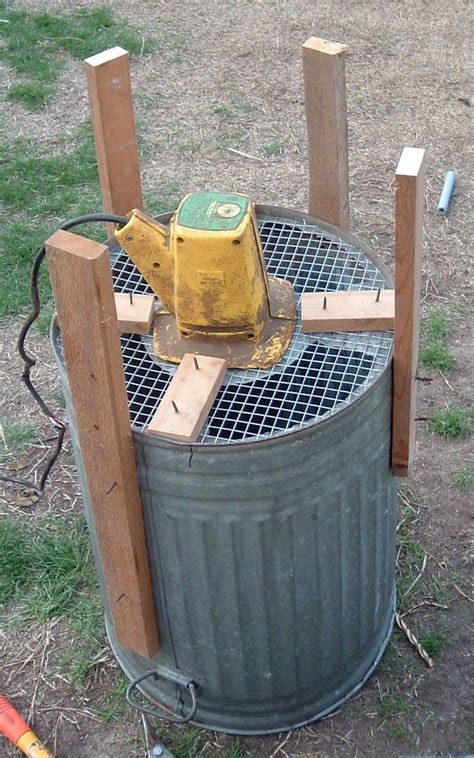 Wildflower Seed Processor / Leaf Shredder | Garden tools diy, Diy ...