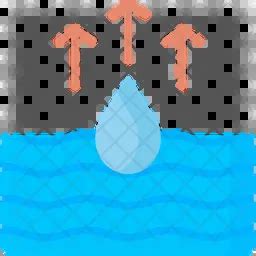 Water Evaporate Icon - Download in Flat Style