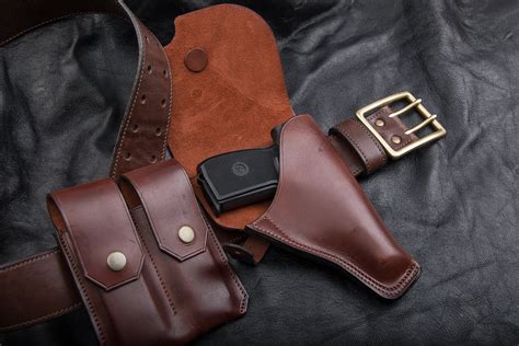 Makarov PM Leather Holster Unique Design Retro Style | Etsy