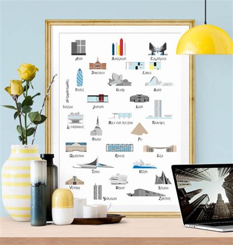 40 Beautiful Architectural Prints & Posters For People Who Love The Craft