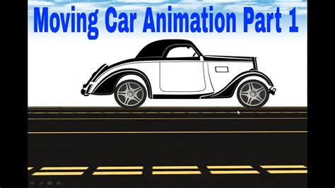 Add animation to PowerPoint: Moving Car animation Part 1 | Car animation, Move car, Car