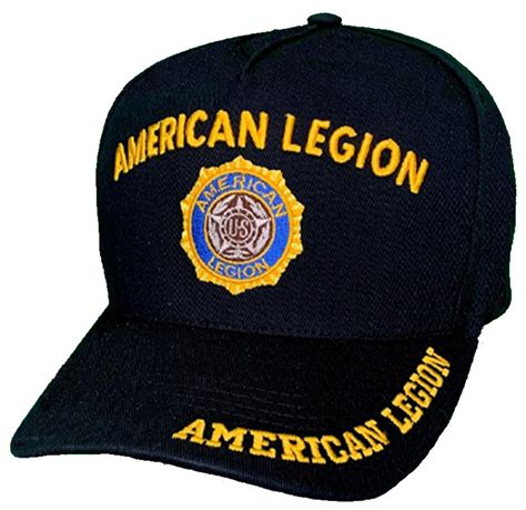 Deluxe American Legion Cap - American Legion Flag & Emblem