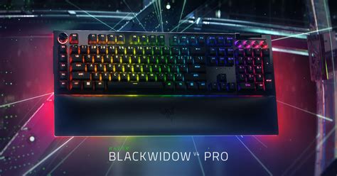 Mechanical Gaming Keyboard - BlackWidow V4 Pro with RGB Lighting | Razer Europe