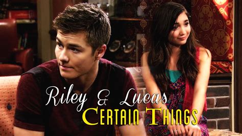 riley + lucas | certain things (2x17) - YouTube