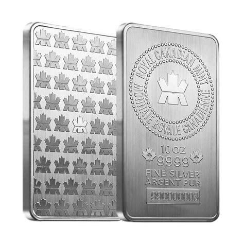 Silver Royal Canadian Mint Bar - 10 oz | Silver Bullion Malaysia