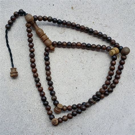 100 Dhikr Beads Borneo Aetoxylon Agarwood Islamic Tasbih - Etsy UK