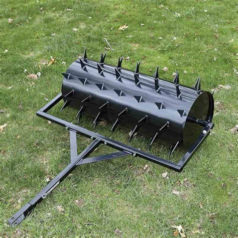 Strongway Drum Spike Lawn Aerator — 36in.W, 78 Spikes