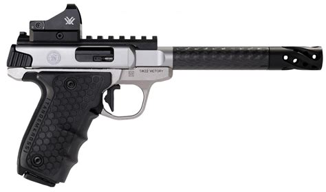 Smith & Wesson SW22 Victory 22LR Performance Center Target Model with Carbon Fiber Barrel and ...