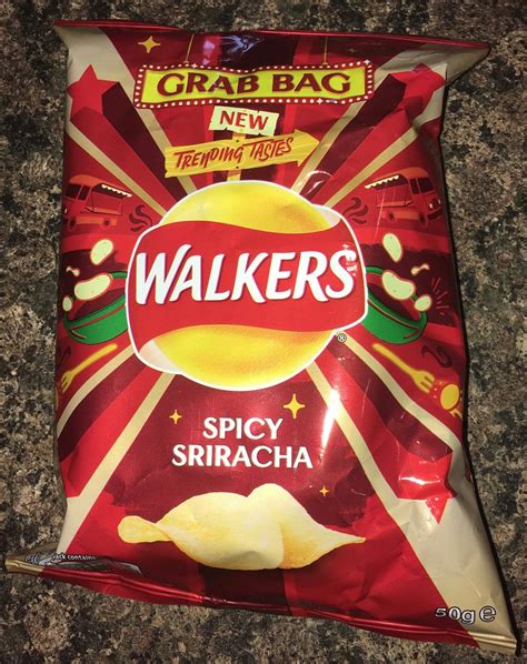 FOODSTUFF FINDS: Walkers Spicy Sriracha Crisps (WH Smiths) By @SpectreUK