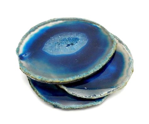 Blue Agate Slice - Agate Slices #3 (AGBS) – Rock Paradise