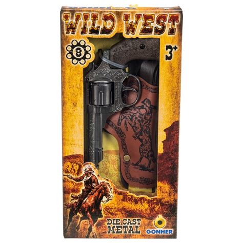 Wild West Cowboy Single Gun with Holster | Smyths Toys UK