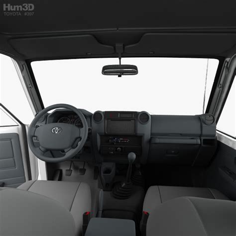 Toyota Land Cruiser (J78) Wagon with HQ interior 2014 3D model ...