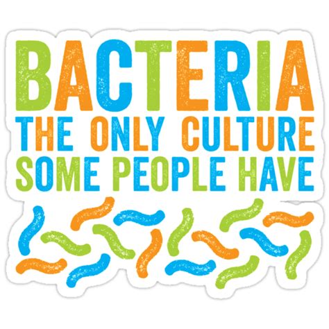 "Bacteria" Stickers by e2productions | Redbubble