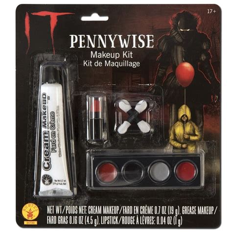 Halloweeen Club Costume Superstore. IT the Movie Pennywise Makeup Kit