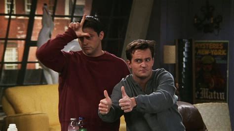 Chandler Bing Parody on Twitter: "Joey Tribbiani & Chandler Bing (1998)"