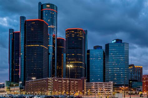 Photo of the Week. GM Renaissance Center in the Motor City - Gate to ...