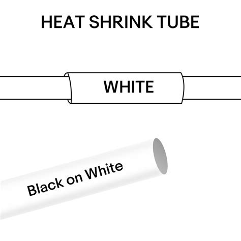 Heat-shrink Tube Label Tape Compatible for Brother HSe-231 11.7mm ...