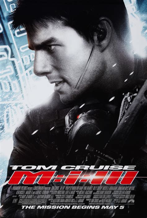 Mission Impossible 3 Movie Poster (click for full image) | Best Movie ...