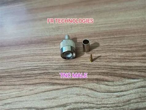 Teleibs Tnc Male Crimp Connector, Contact Material: Nikel Alloy at Rs 50/piece in New Delhi