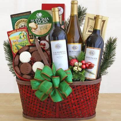 Three For The Road Wine Gift - Gift Baskets for Delivery