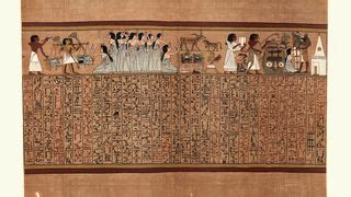 52-foot-long Book of the Dead papyrus from ancient Egypt discovered at Saqqara | Live Science