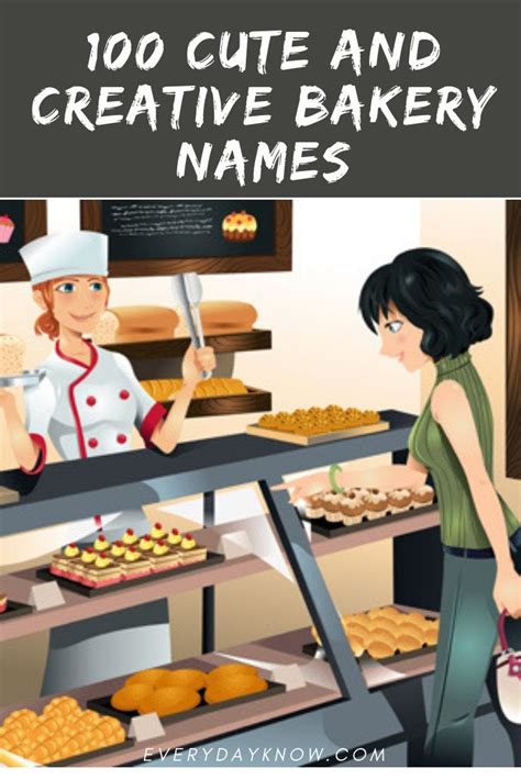 100 Cute and Creative Bakery Names | Bakery names, Cake shop names, Bakery