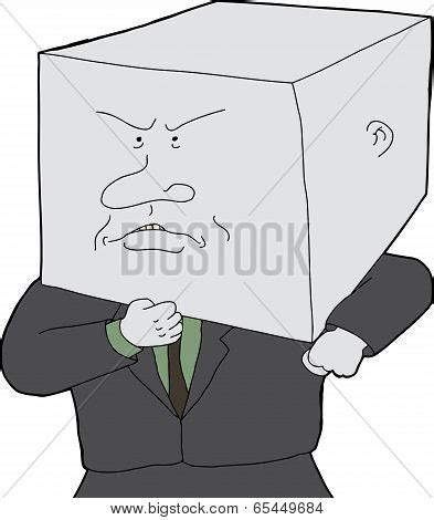 Man Block Head Vector & Photo (Free Trial) | Bigstock