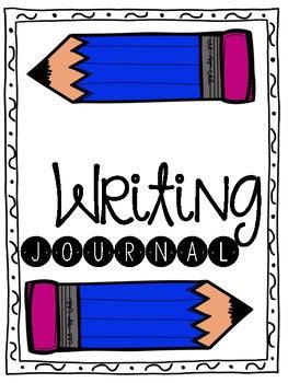 Writing Journal Cover Pages by Tales and Teacherisms | TpT