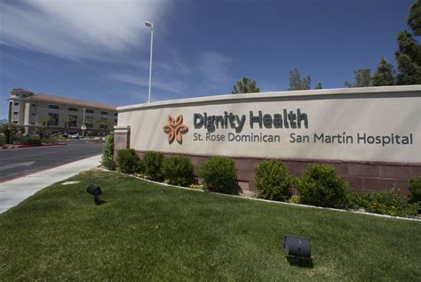 St. Rose Dominican Hospital at 8280 W. Warm Springs Road is photographed on Tuesday, May 12, 20