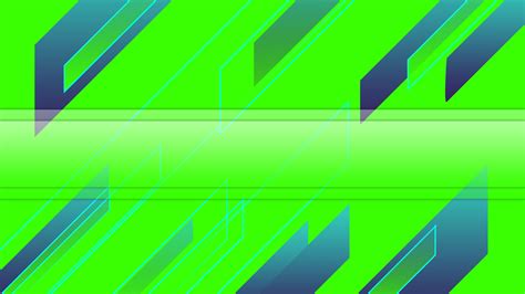 Green color background 1024 x 576 pixels YT banner - veeForu