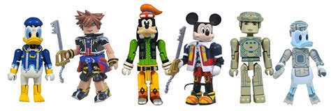 Kingdom Hearts 3 Action Figures, Minimates and Statues by DST - The Toyark - News