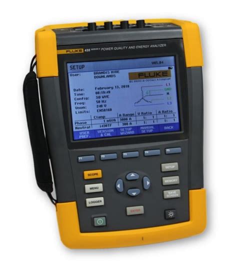 Hire Fluke 438 Power Quality Analyzer & Motor Analyzer