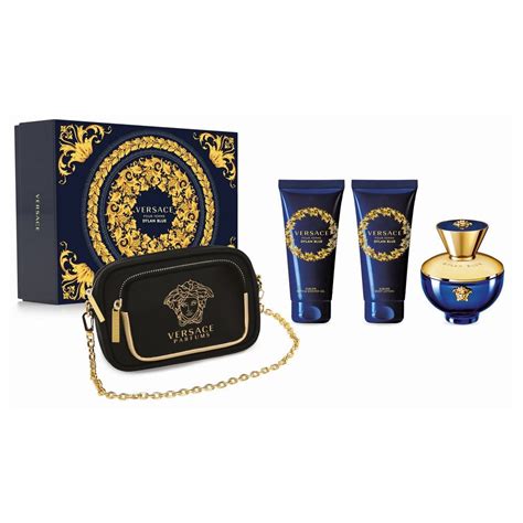 Versace Dylan Blue 4PC Gift Set Eau De Parfum Standard From Versace For Women