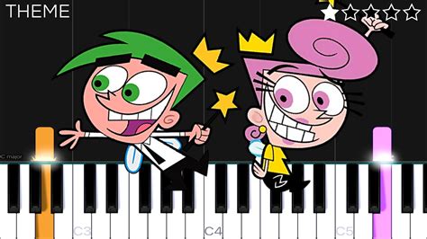 Fairly Odd Parents - Theme Song | EASY Piano Tutorial Chords - Chordify