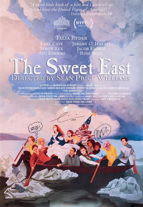 The Sweet East Original 2023 U.S. One Sheet Movie Poster Signed by Sean ...