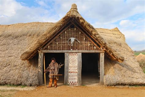 Butser unveil Neolithic House reconstruction | Wessex Archaeology