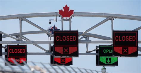 Countdown Begins For Canada-U.S. Border Reopening - The New York Times