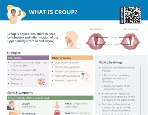 Croup vs Whooping Cough [+ Free Cheat Sheet] | Lecturio