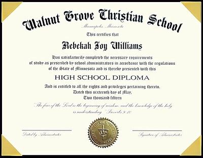 Free High School Diploma Templates Word, PDF » Template Republic