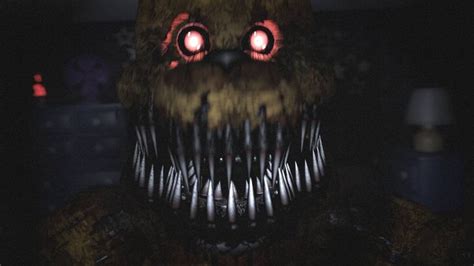 Nightmare Fredbear jumpscare by GardunoGamer123 | Jumpscare, Fnaf, Five nights at freddy's