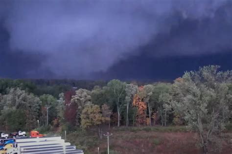 New Boston Texas Tornado Damage From Storms in East Texas Friday