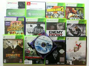 XBOX360 13 Games Lot Used ( xbox 360, video games, disc, bundle ...