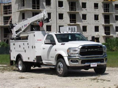 New 2023 Dodge RAM5500SLT Utility Service Truck with Stellar Telescopic Crane 7630 in Homestead FL