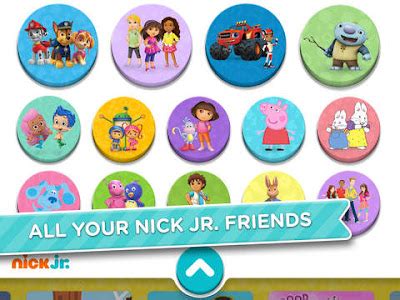 NickALive!: Nickelodeon USA Launches Nick Jr. App Featuring Hit Preschool Content, Interactive ...