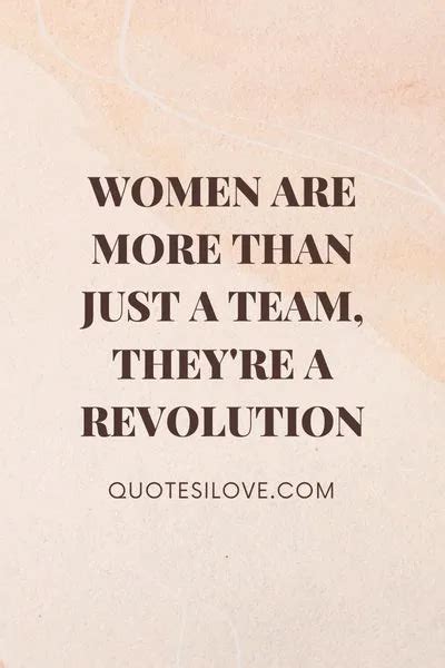 Women Team Quotes