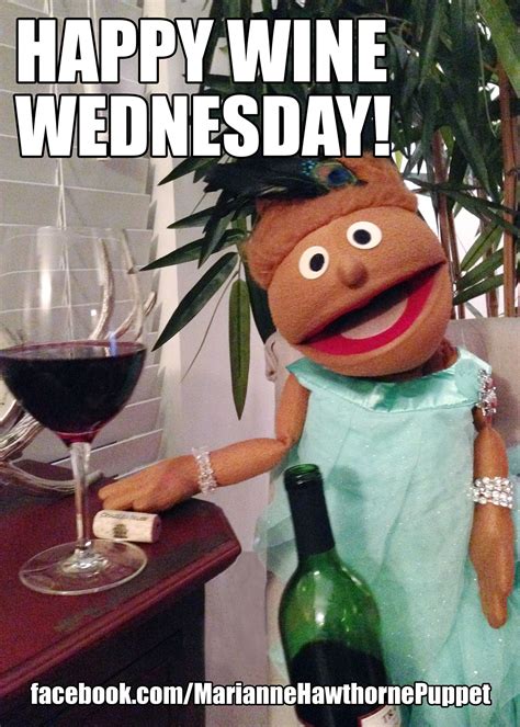 Happy Wine Wednesday! Meme Funny Red Wine White Wine Comedy Drinking https://www.facebook.com ...