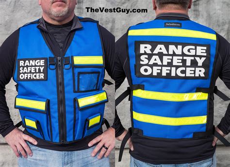 Range Safety Officer Vest Reflective – The Vest Guy